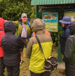9. Guide briefing on Mou Waho Island