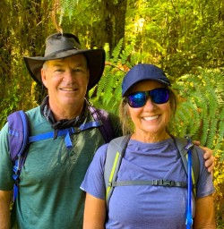 9. Happy guest couple on Hollyford Track