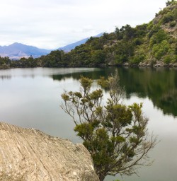 9. Reflections across Lake Mou Waho