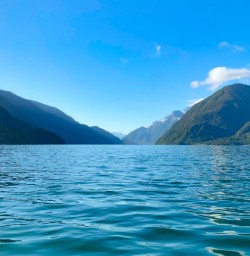 9. Views of the Hollyford Valley from the jet boat