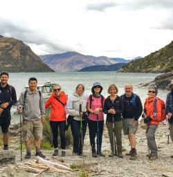 9. Whole group on Mou Waho Island