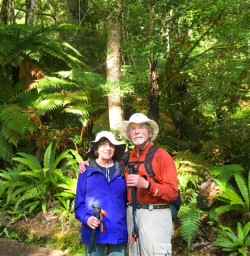 9. Happy guest couple Hollyford