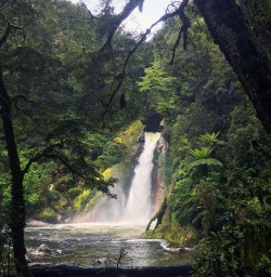 Milford Track Waterfall