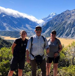 Aoraki Mount Cook Red tarns hike 10FEB25