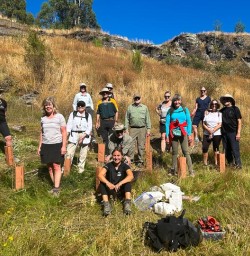 Arrowtown tree planting 03FEB25