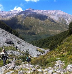 Hiking Arthurs Pass in Sunshine
