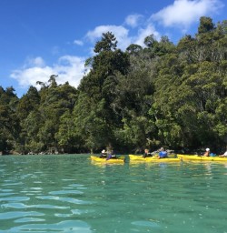 Kayaking under the sun