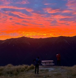 Bushline Hut sunrise K24MAR25