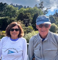Couple exploring Karangahake Gorge 210125