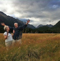The Joy on the road of Milford Sound