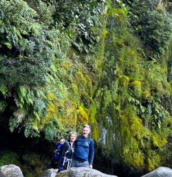 Egmont National Park waterfall03FEB25