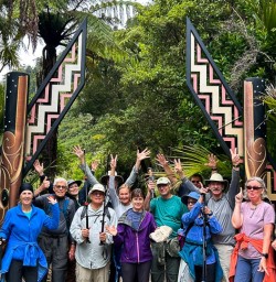 Entry to Paparoa National Park hike