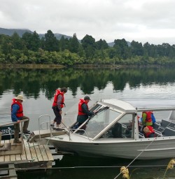 Jetboat on the Hollyford River
