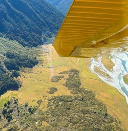 Flight in Mount Aspiring 10FEB25