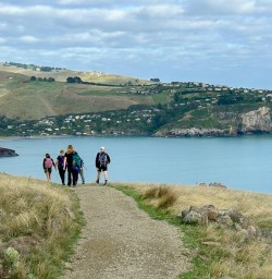 Godley Head Christchurch guided hike M17MAR25