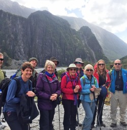 The group at Fox Glacier