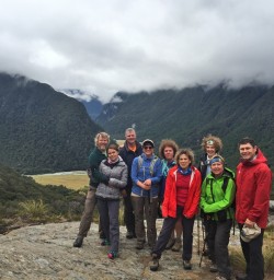 Routeburn Valley from the Falls lookout