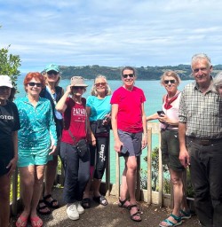 Guests enjoying the Coromandel Cove 210125
