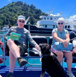 Guests exploring Nelson Lakes National Park 060125 5
