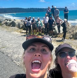 Guests exploring New Zealands West Coast 060125 3