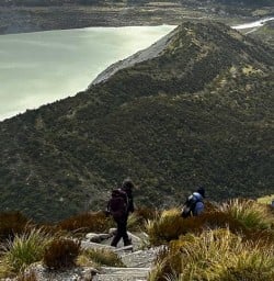 Guests hike Mt Cook Aoraki National Park RM03NOV25