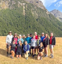 Guests in Fiordland National Park 200125