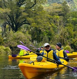Guests kayaking Milford Sound PS27OCT25