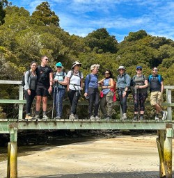 Guests on their Stewart Island Adventure 170125 2