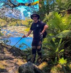 Guide Tim on the Milford Track 170125