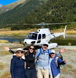 Helicopter Mt Aspiring 03FEB25
