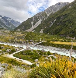 Hiking Aoraki Mt Cook 20JAN25