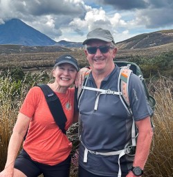Hiking in Tongariro National Park 25FEB25