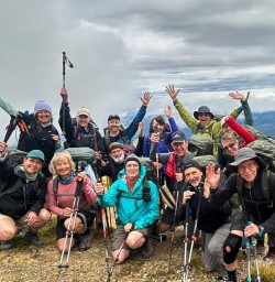 Hiking to St Arnaud 24FEB25