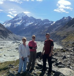 Hooker Glacier Lake Mt Cook