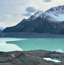 Hooker Valley mountain view lake PS27OCt25