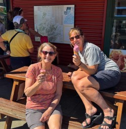 Ice cream in Kaikoura K10MAR25