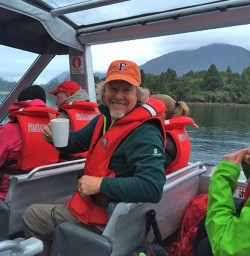 Jet boat to Hollyford Track