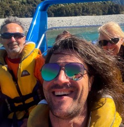 Jet boat Mount Aspiring National Park 17MAR25
