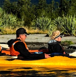Kayak Lake Mapourika 24FEB25