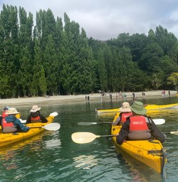 Kayak on Lake Wanaka 10FEB25 2