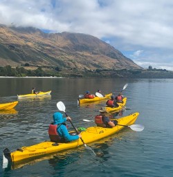 Kayaking on Lake Wanaka 10FEB25 2
