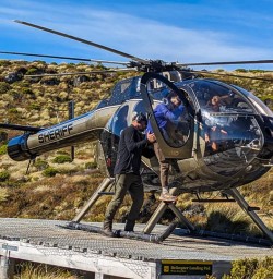Kepler Track helicopter tour GW23FEB25