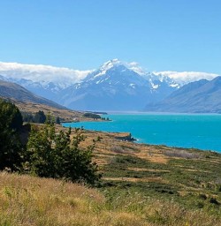 Lake Pukaki views of Mt Cook National Park GE23FEB26