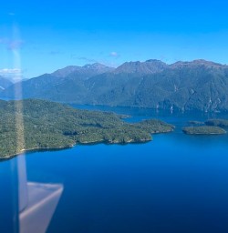 Lake te anau from above