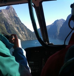 Milford Sound Helicopter Flight