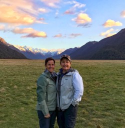 Happy guests on the Milford Track