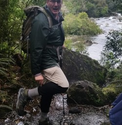 Ready for rain on the Milford Track