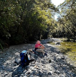 Milford Track river 24MAR25