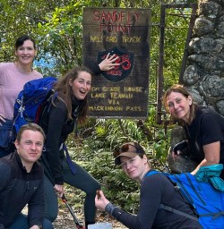 Milford Track sandlfy point 16MAR25
