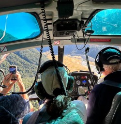 Mount Aspiring National Park helicopter 20JAN25